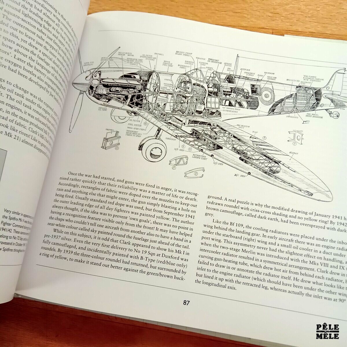 Classic Worrld War II Aircraft Cutaways Bill Gunston Pêle Mêle