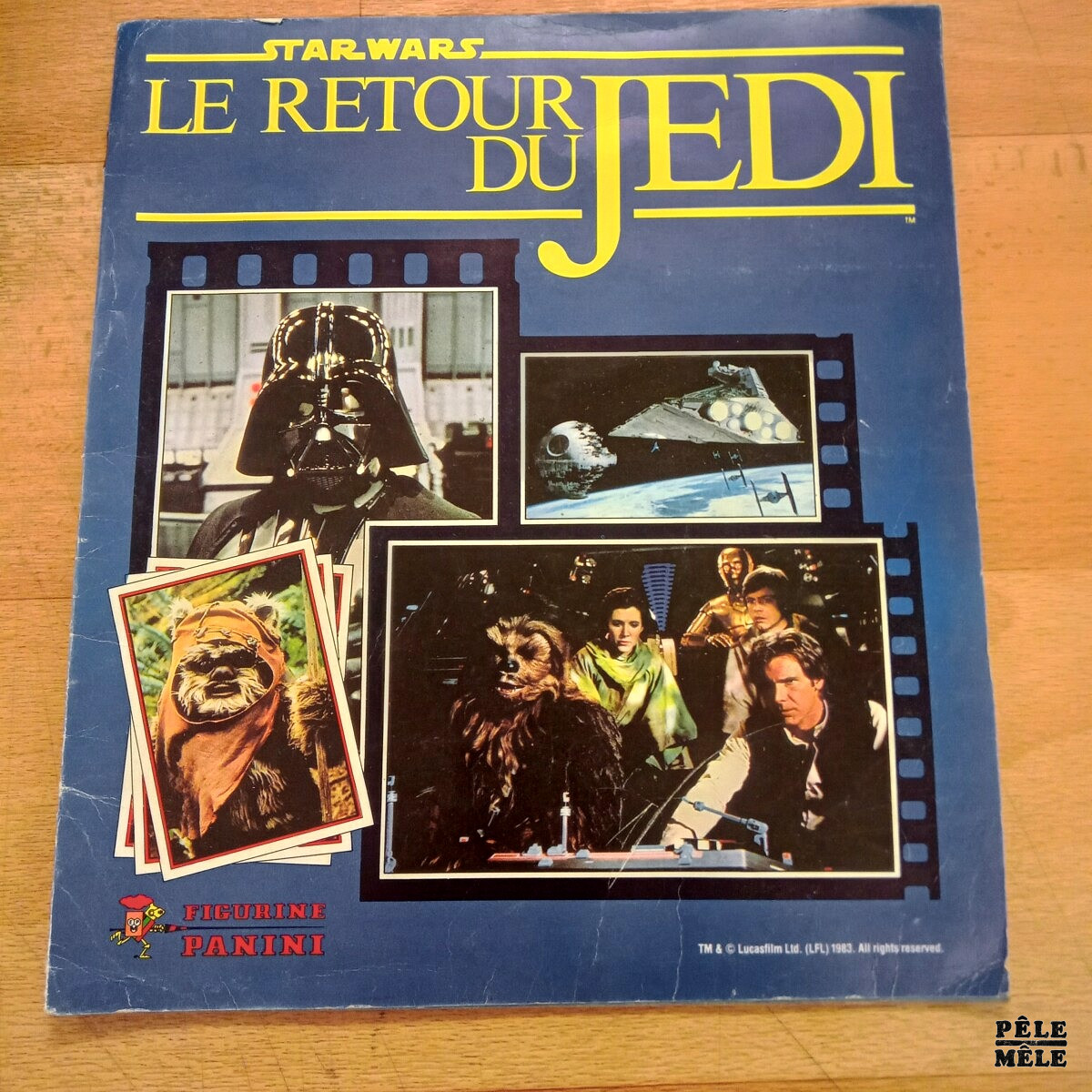 Magazine Panini Star Wars Le retour du Jedi 1983 Pêle Mêle Online