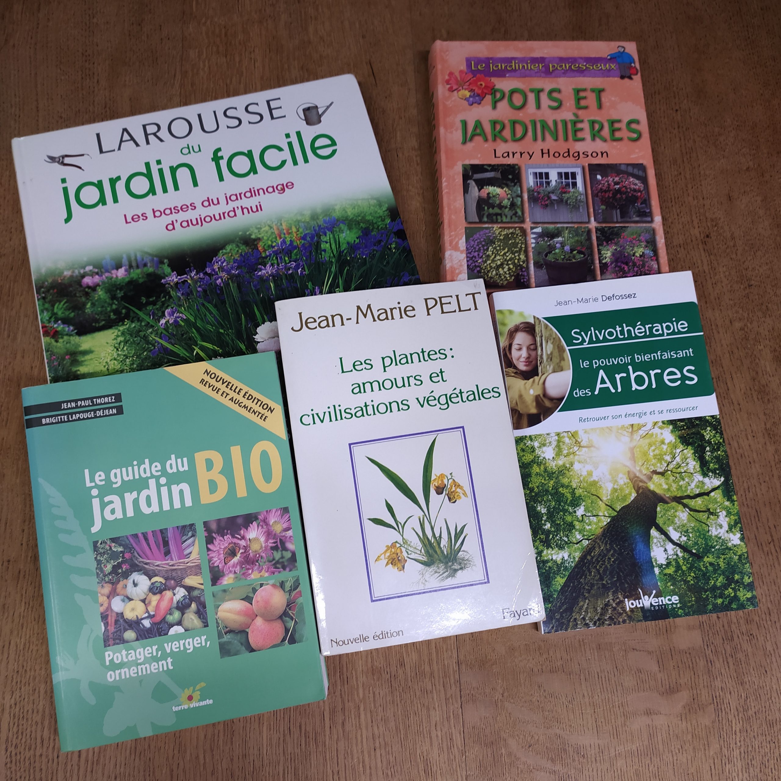 Pack "Plantes et Jardins" / 5 livres - Pêle-Mêle Online