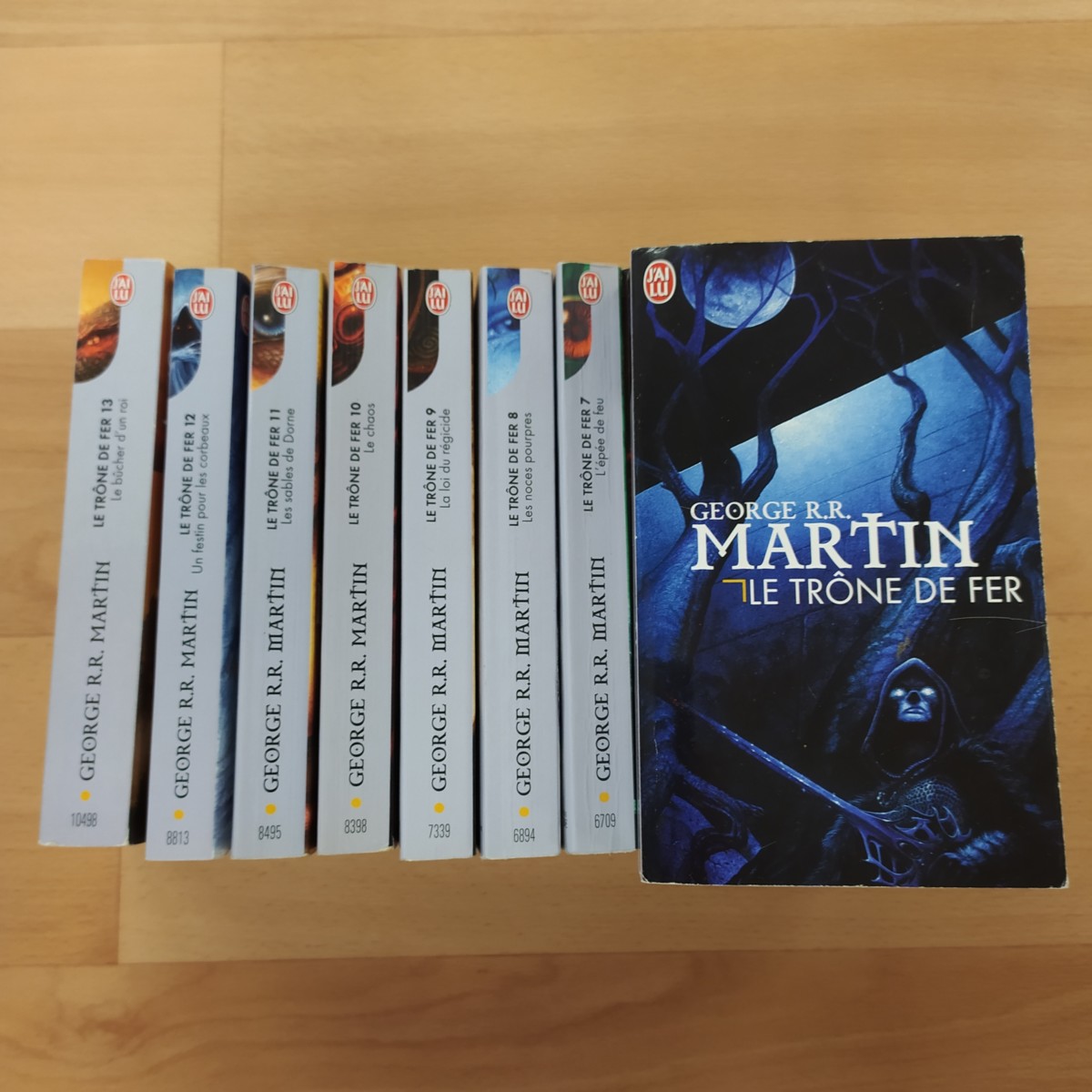 Pack R.R.Martin "Le Trône de Fer" / 13 livres de poche (J