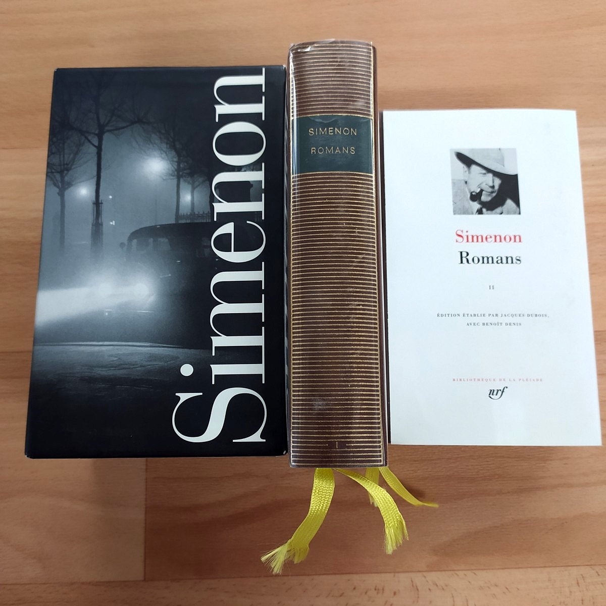 Collection La Pleiade Coffret Simenon Romans Volumes 1 2 Pele Mele Online