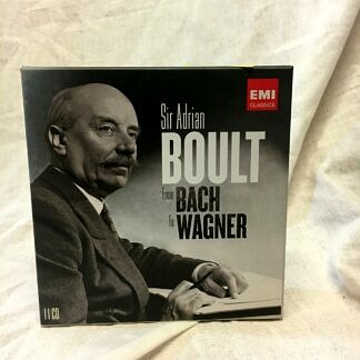 CD coffret Sir Adrian Boult : Bach to Wagner 11cd
