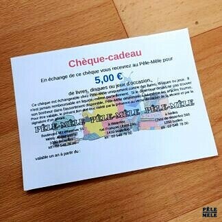 Chèque-cadeau 5€