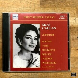 Cd - Maria Callas : A Portrait 1949 - 1954