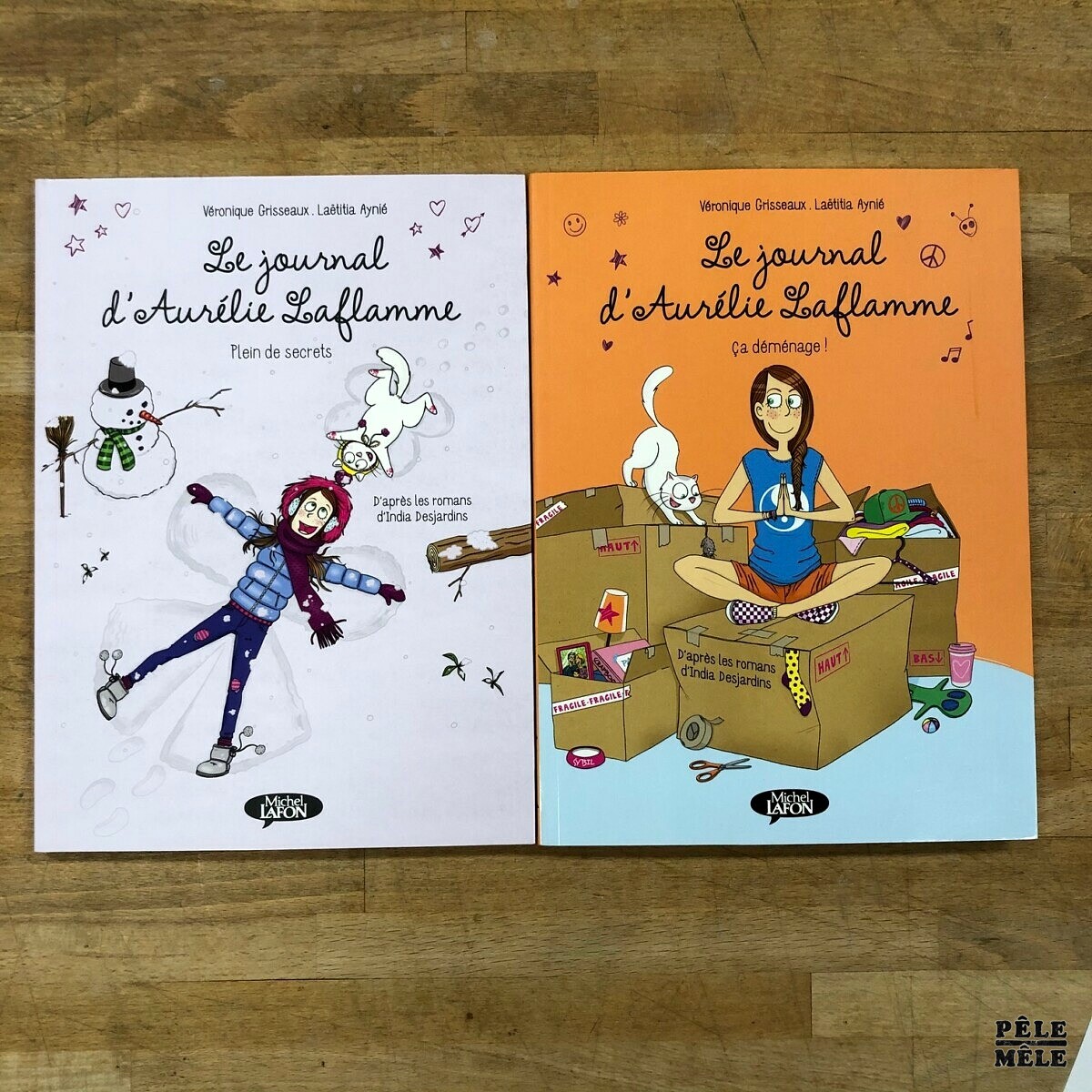 Le Journal D Aurélie Laflamme 2 LE JOURNAL D'AURELIE LAFLAMME - 2 tomes - Pêle-Mêle Online