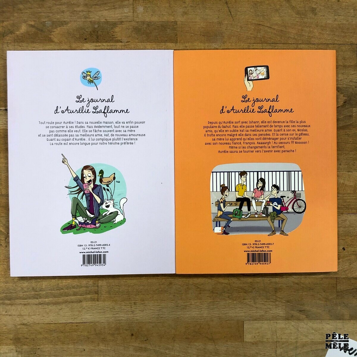 Le Journal D Aurélie Laflamme 2 LE JOURNAL D'AURELIE LAFLAMME - 2 tomes - Pêle-Mêle Online