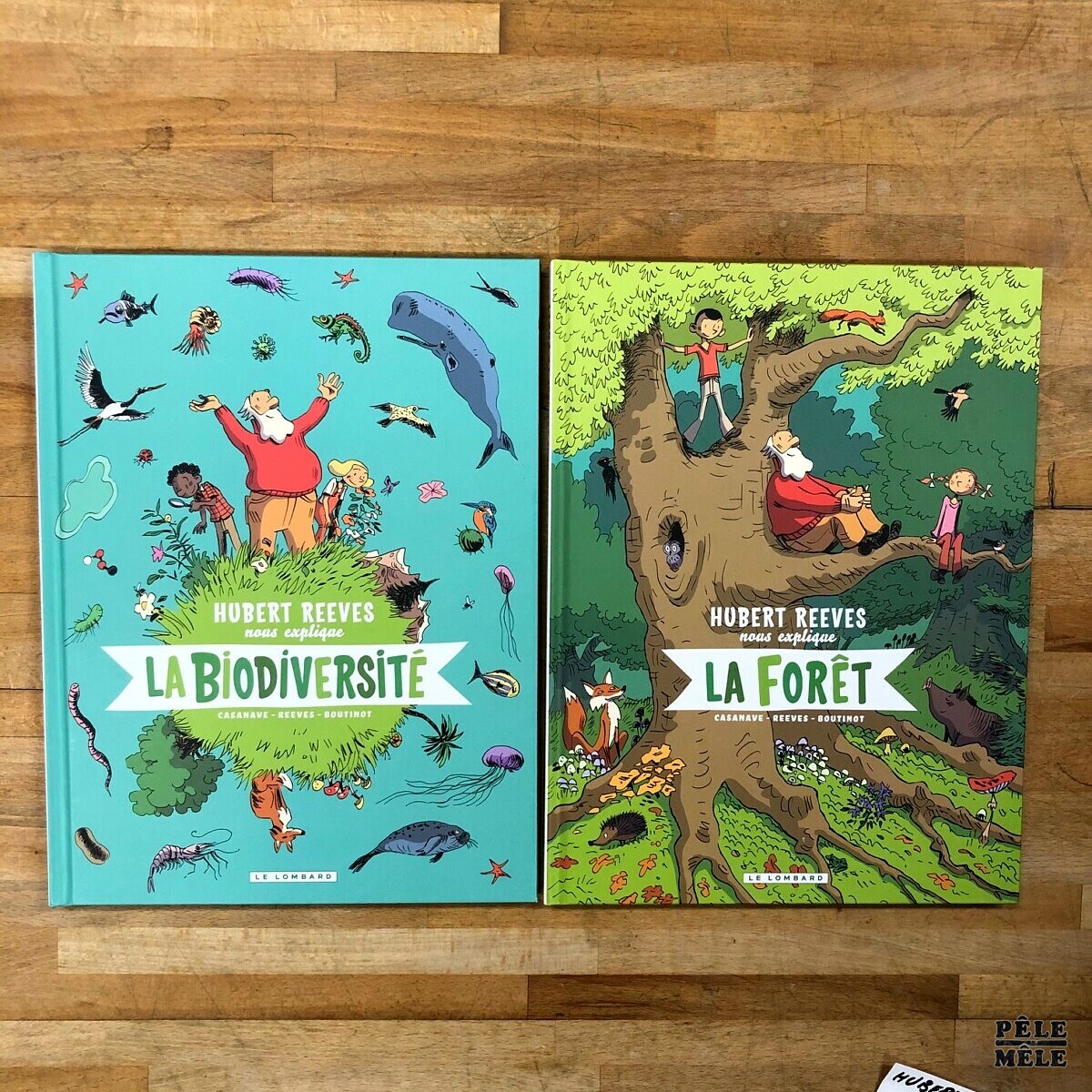 Hubert Reeves nous explique (2 tomes) La forêt & la biodiversité
