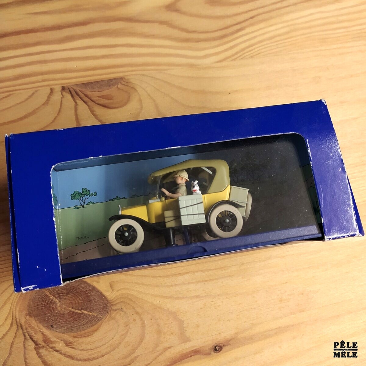 La voiture jaune de Tintin “Congo” – Brüsel