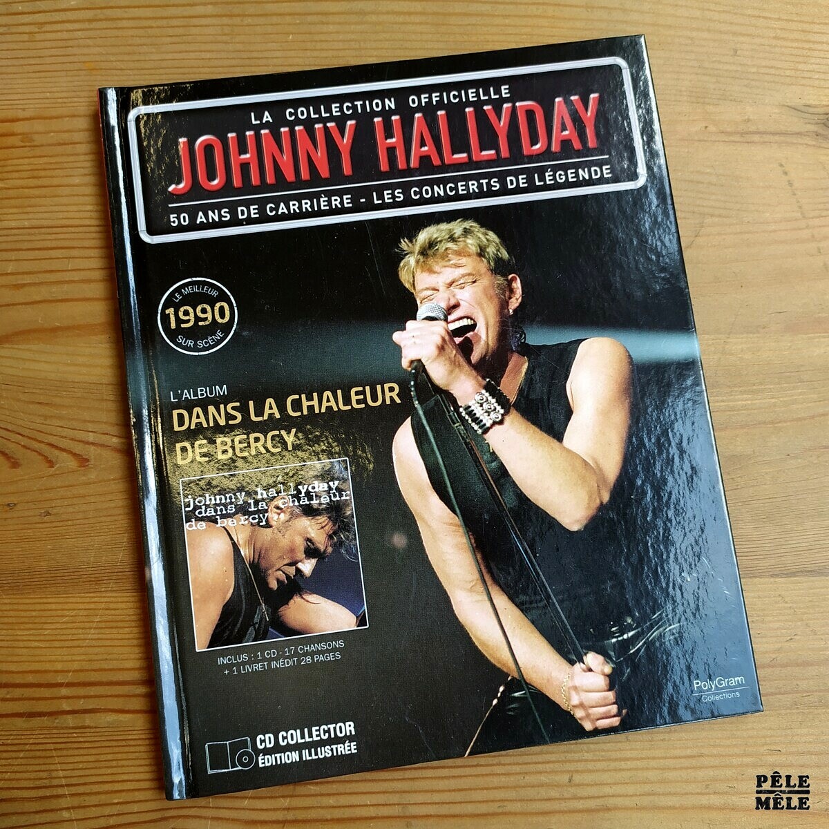 Johnny Hallyday la Collection Officielle 50 ans de carrière les concerts de légende n°4