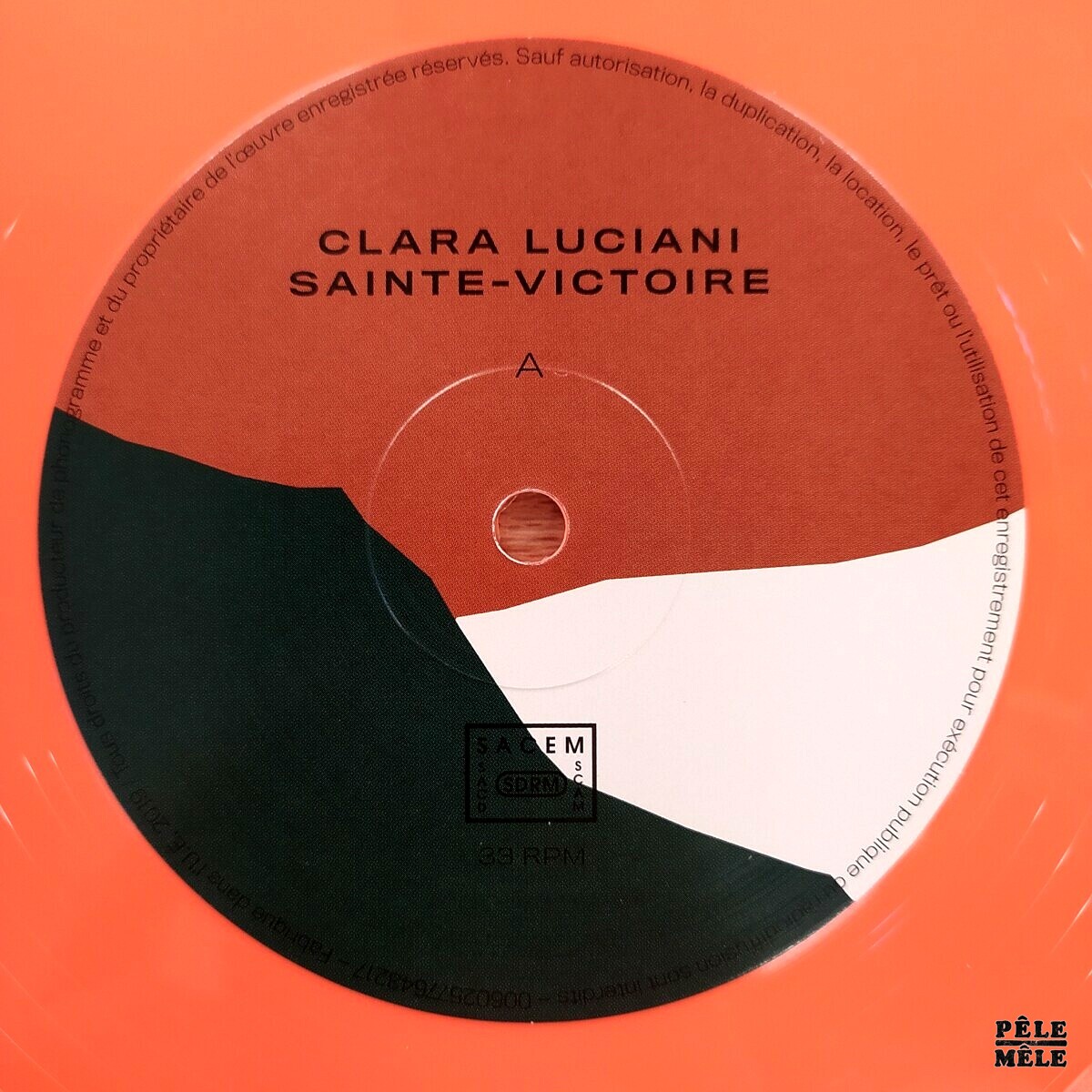 Clara Luciani "Sainte-Victoire" (2019) / 33t - 2lps - Pêle-Mêle Online