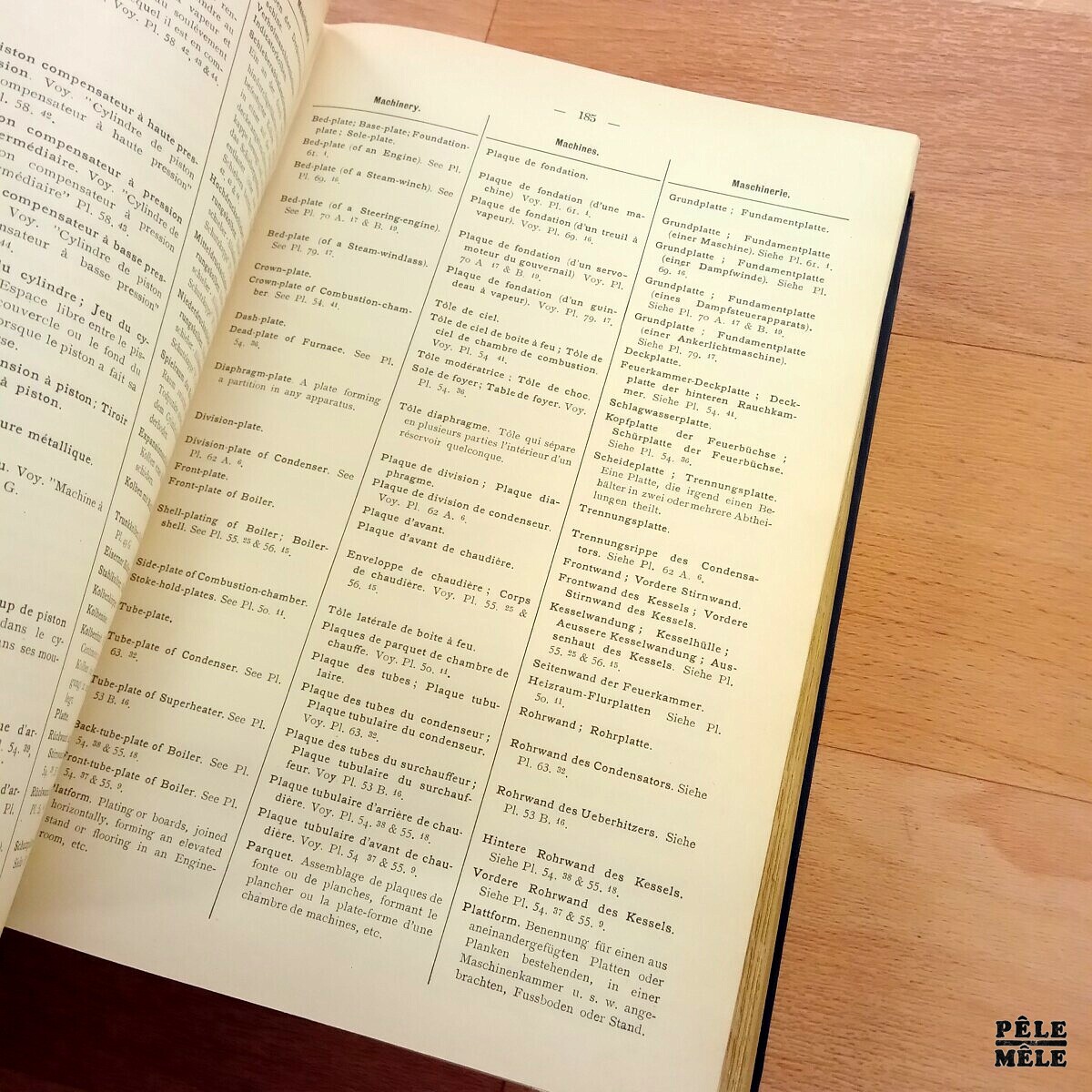 "De la quille à la pomme de mât" (Dictionnaire de marine en français