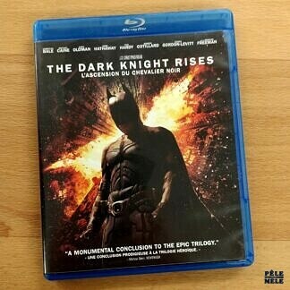 "The Dark Knight Rises" de Christopher Nolan / 2 blu-rays