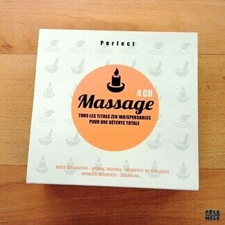 Coffret 4 CDs - "Massage, tous les indispensables pour une détente totale"