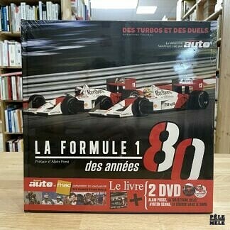 "La Formule 1 des Années 80 - 1 livre + 2 DVD" de Alain Pernot (GM Editions)