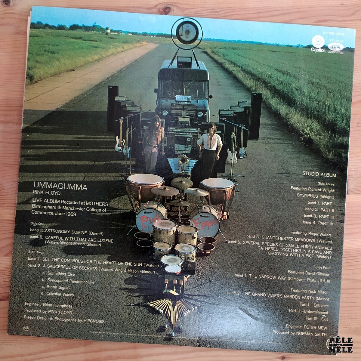 Pink Floyd "Umma Gumma" (HARVEST, 1969) / 2 lps PêleMêle Online