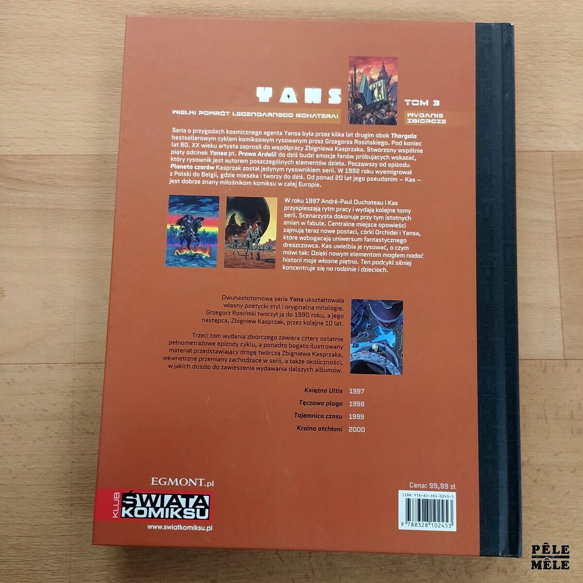 Kas / Duchâteau "Yans Wydanie Zbiorcze Tom 3" (EGMONT) EN POLONAIS