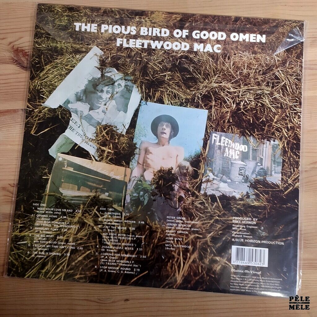 Fleetwood Mac "The Pious Bird of Good Omen" (CBS, 1969) PêleMêle Online