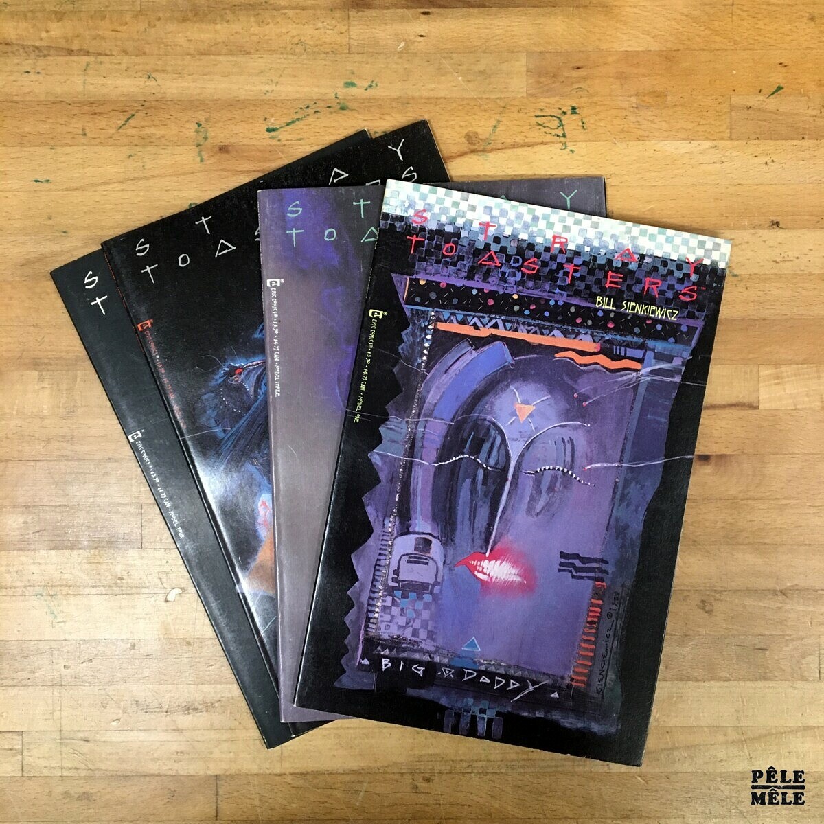 Stray Toasters de Bill Sienkiewicz (4 volumes complet) en anglais/in