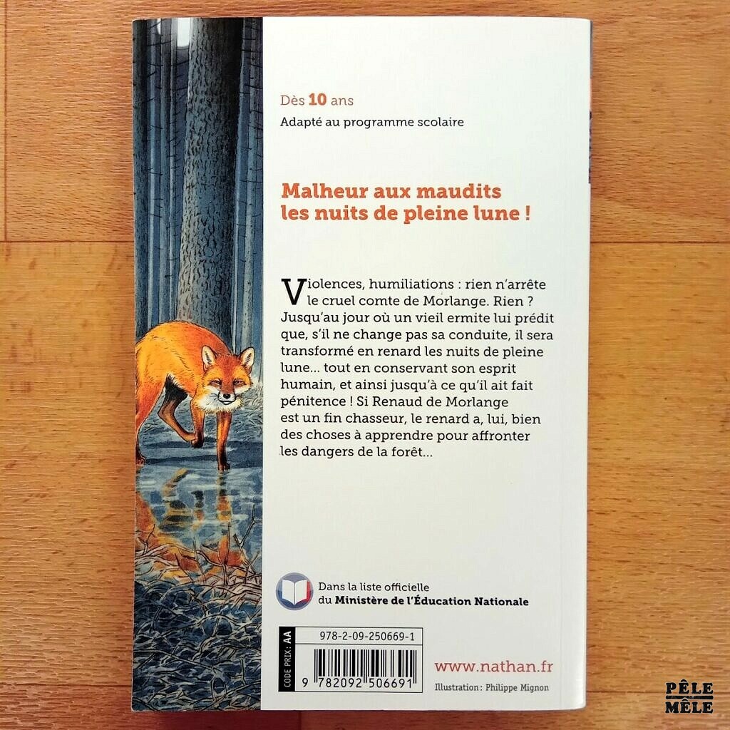 Le Renard De Morlange Résumé Par Chapitre "Le renard de Morlange" - Alain Surget (Nathan) - Pêle-Mêle Online
