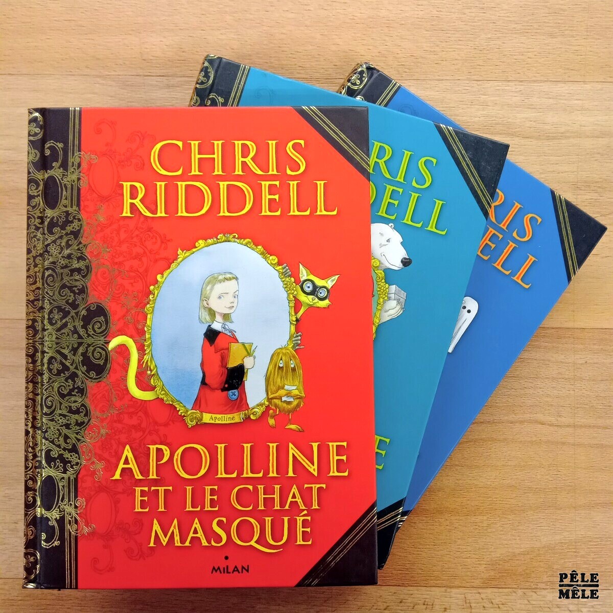 "Apolline, tome 1 à 3" Chris Riddell (Milan) PêleMêle Online
