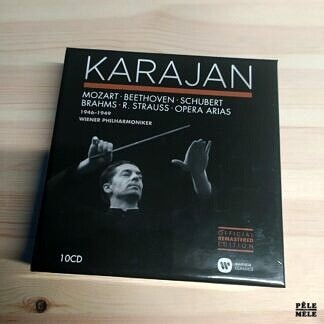 Herbert Von Karajan "Wiener Philharmoniker 1946-1949" (WARNER) / 10 cds