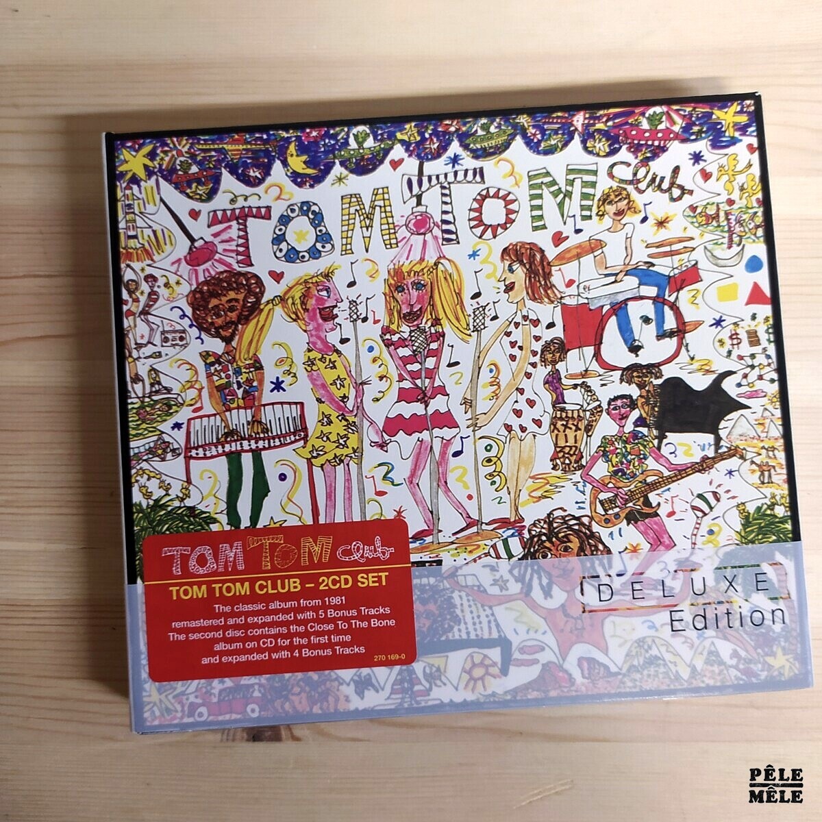 Tom Tom Club "s/t" DELUXE EDITION (ISLAND, 1981) / 2 cds PêleMêle Online