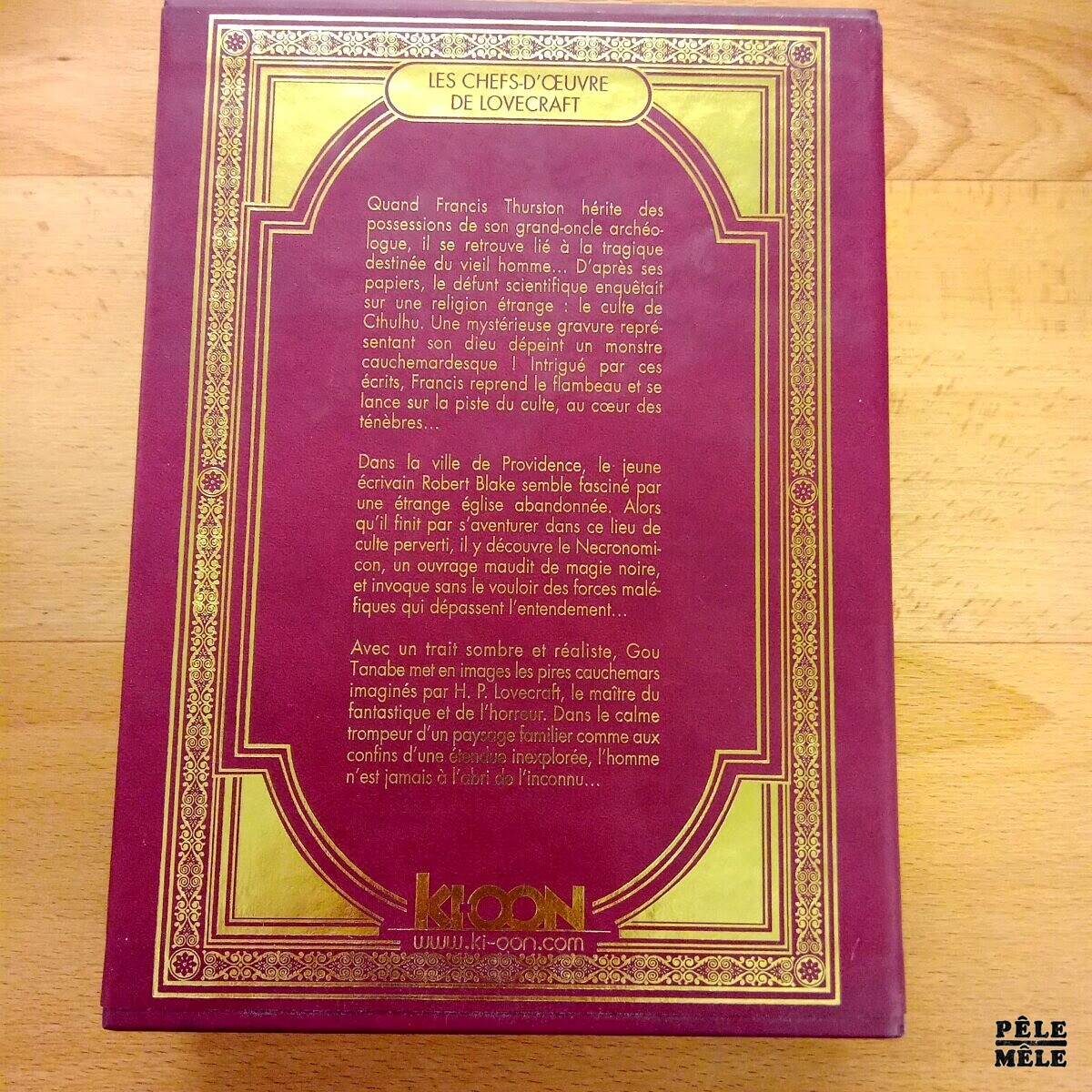 Coffret Les chefsd'œuvre de Lovecraft 