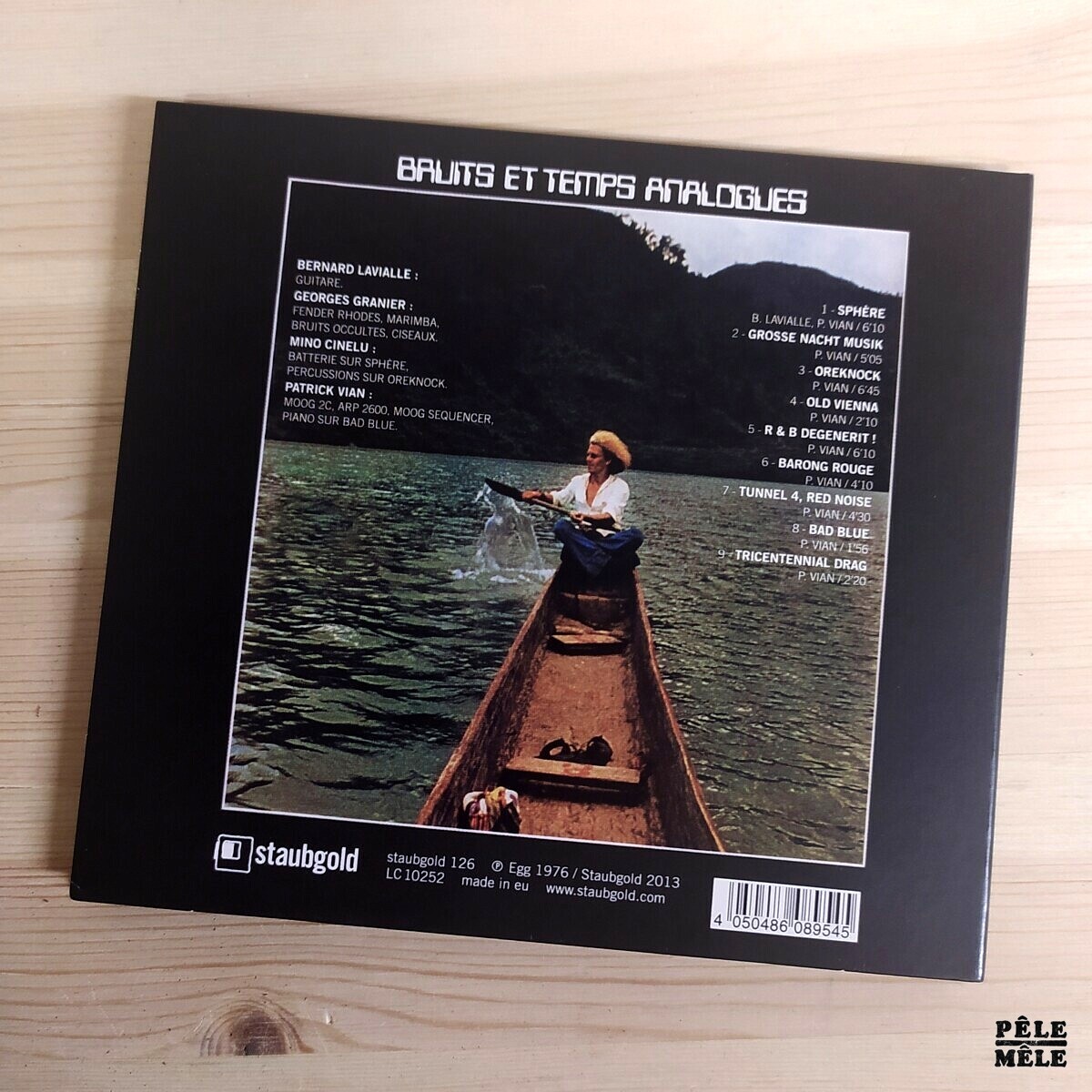 Patrick Vian "Bruits et Temps Analogues" (EGG, 1976) PêleMêle Online