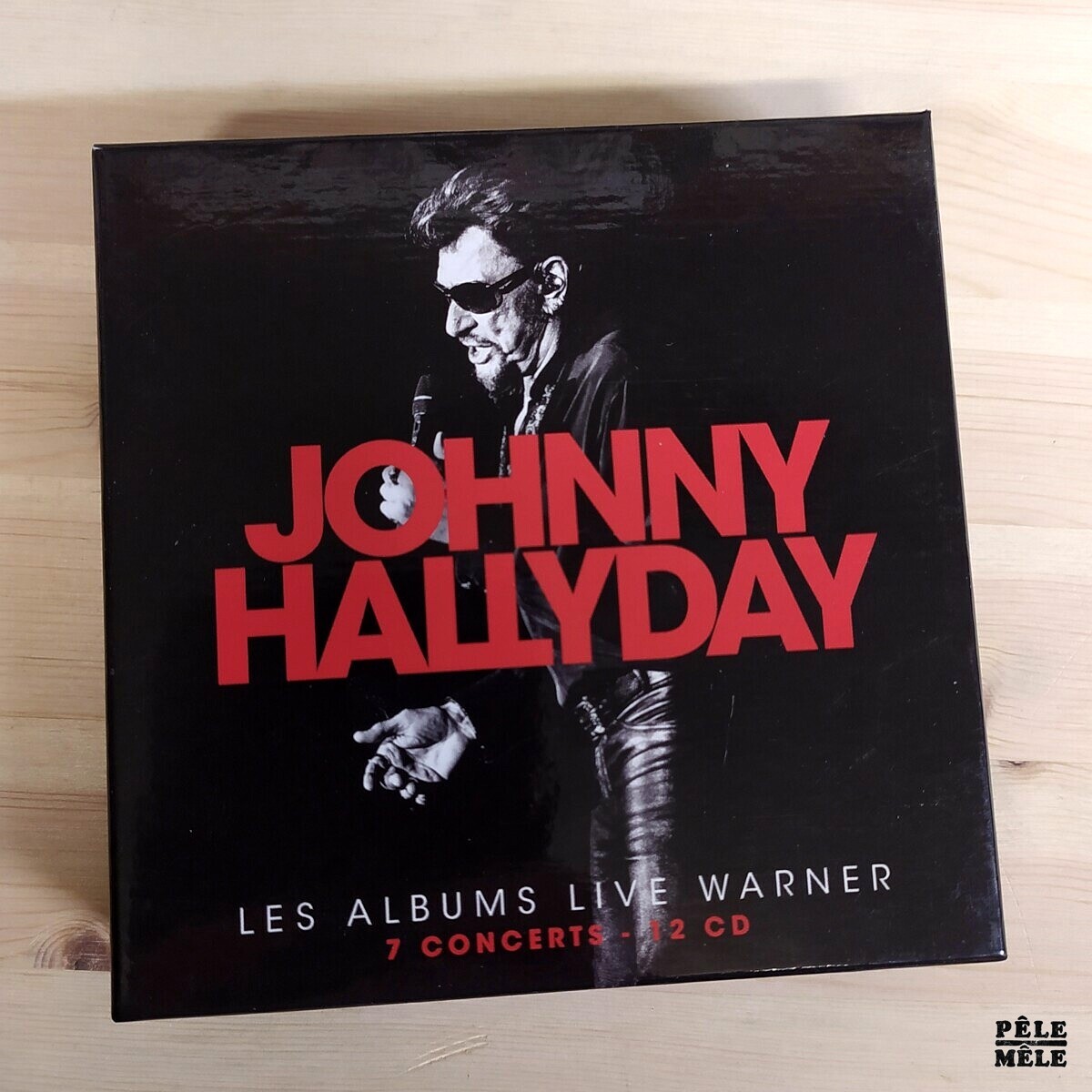 Johnny Hallyday Les Albums Live Warner (WARNER, 2018) / 12 cds