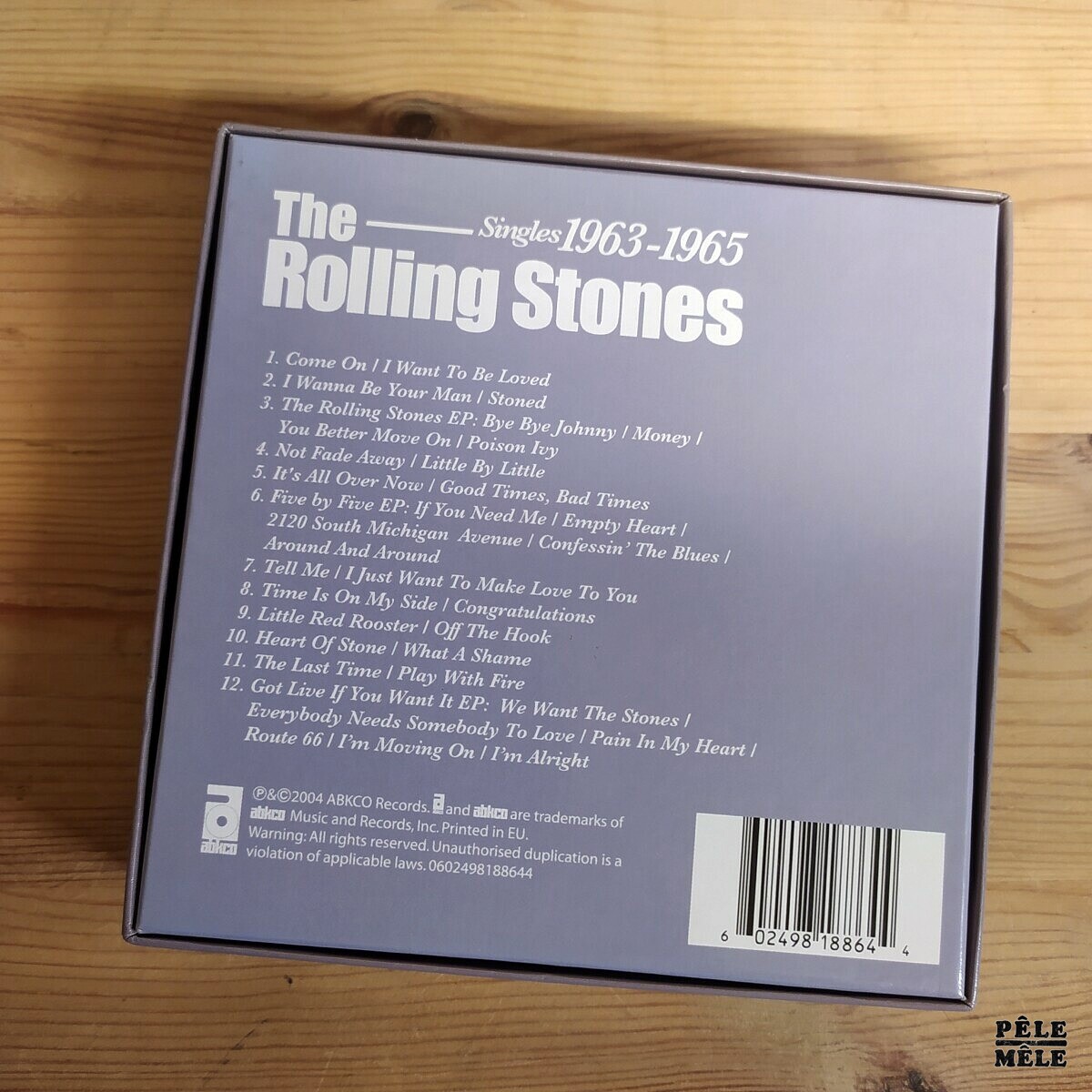 The Rolling Stones Singles 1963 1965 Abkco 2004 12 Cds Pêle Mêle Online 1921