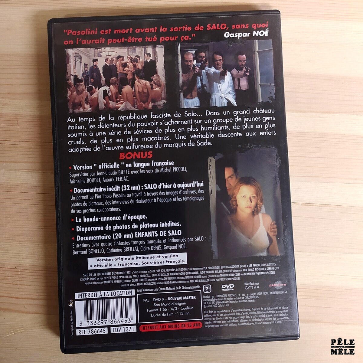 "Salo ou les 120 Journées de Sodome" de Pier Paolo Pasolini (1976) PêleMêle Online