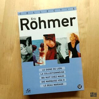 Coffret Eric Rohmer / 5 dvds (sous-titrage néerlandais)