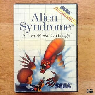 "Alien Syndrome : A Two-Mega Cartridge" Sega