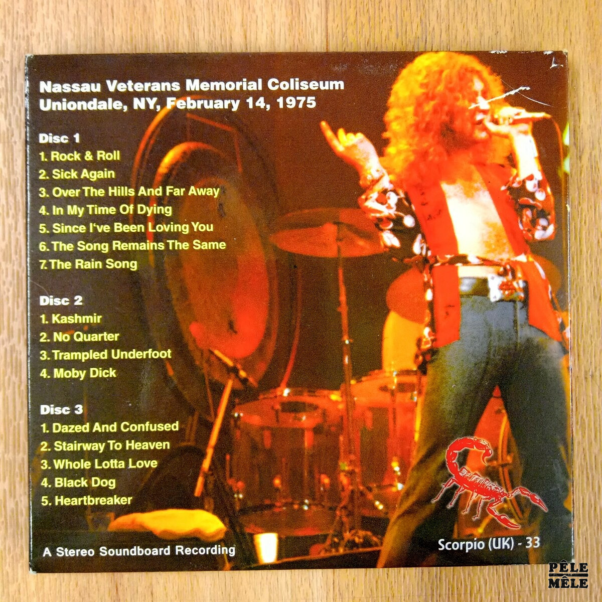 Led Zeppelin "Throwing The Wild Seeds Nassau Veterans Memorial