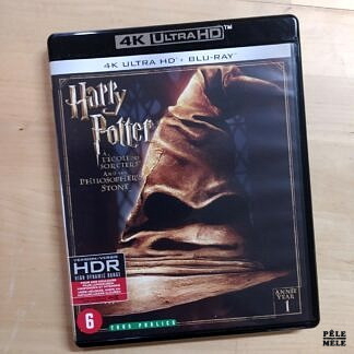 "Harry Potter à l'École des Sorciers" de Chris Columbus (WARNER, 2001) / blu-ray + 4K Ultra HD