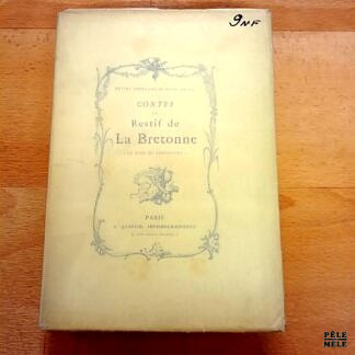 Contes de Restif de La Bretonne - Le pied de Fanchette / Chez A. Quantin 1881