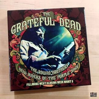 The Grateful Dead / Rowan Brothers / New Riders of the Purple Sage "Fillmore West Closing Week Night 3" (ROXVOX, 2016) / 5 cds