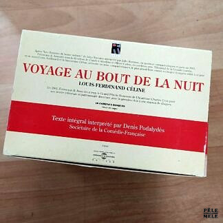 AUDIOLIVRE : Louis-Ferdinand Céline "Voyage au bout de la Nuit", lu par Denis Podalydès (FRÉMEAUX & ASSOCIÉS, 2003) / 16 cds