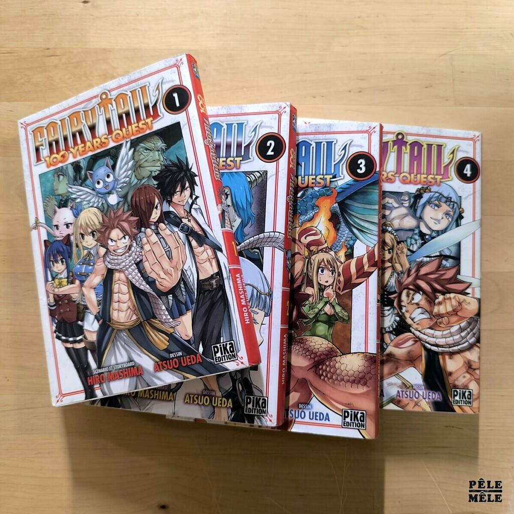 Pack Hiro Mashima "Fairy Tail 100 Years Quest, Tomes 1 à 4" (PIKA) / 4 - Fairy Tail 100 Years Quest Vol 3 Hiro Mashima