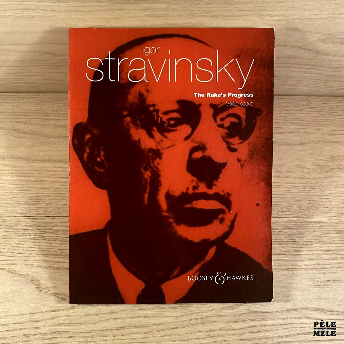 その他 Stravinsky The Rake's Progress Score Igor Stravinsky - The Rake's Progress (Vocal Score) (English